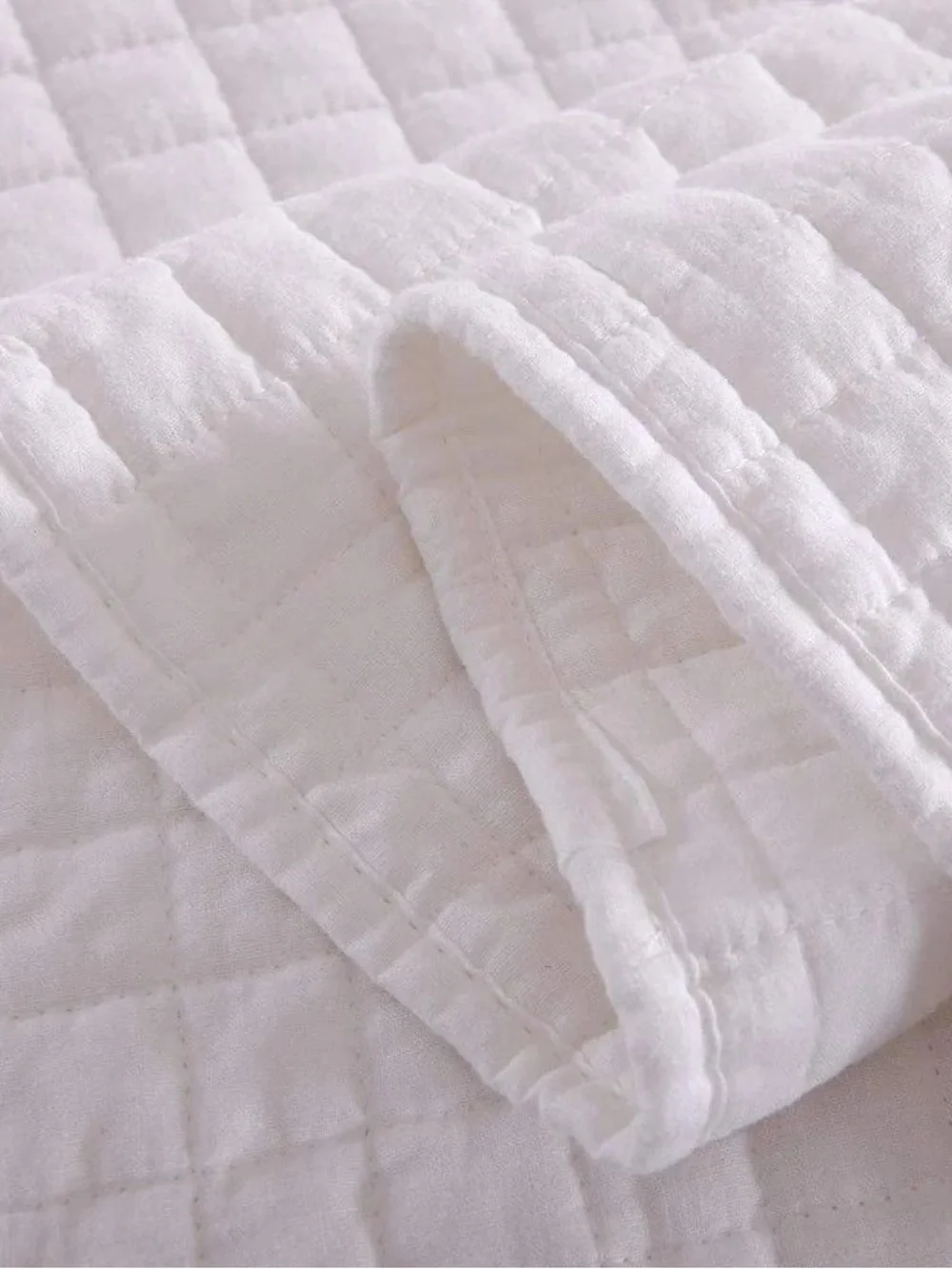 3 PIECE 100% COTTON QUILT SET, LIGHTWEIGHT QUILTED BEDSPREAD